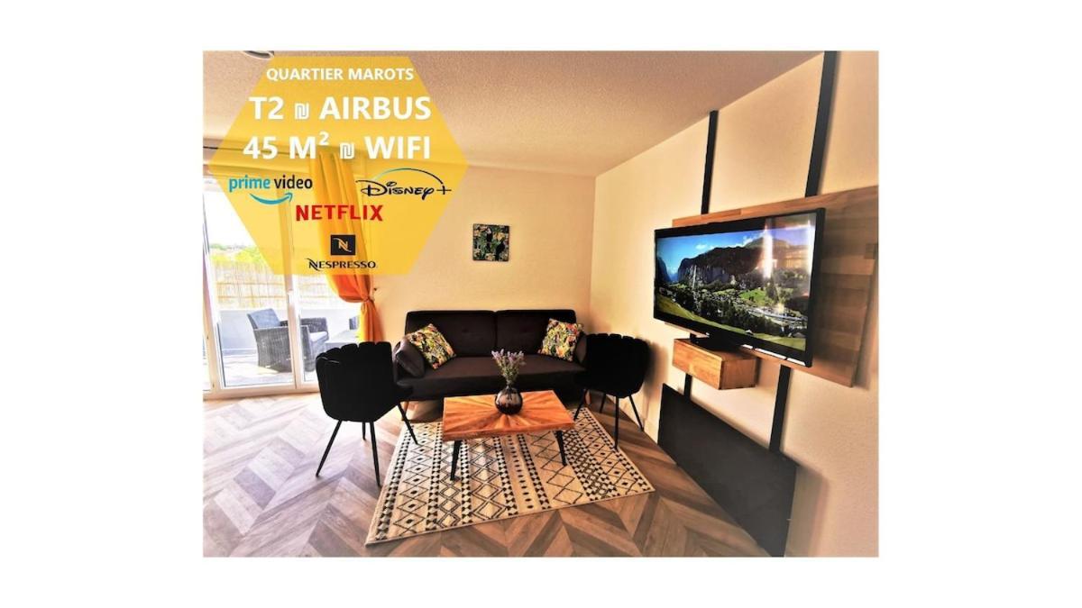 T2 Cosy ₪ Residence Securise ₪ Airbus ₪ Piscine Colomiers Bagian luar foto